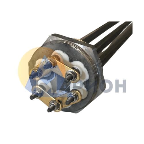 Блок ТЭН-10,0кВт, 220В (420мм.) G2" нерж/нерж JH