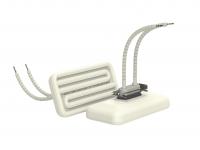 Керамический инфракрасный излучатель HFEH 0.3 кВт/230 В; 122 × 60 мм; Провод 100 мм; с термопарой